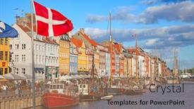  Presentation with august - Audience pleasing PPT layouts consisting of copenhagen-denmark-august-25-unidentified backdrop and a coral colored foreground