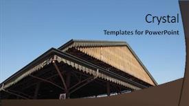  Presentation with market - Cool new presentation theme with coperto meaning covered market shed backdrop and a  colored foreground