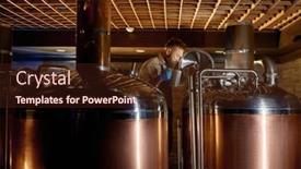  Presentation with boil - Presentation theme enhanced with copper-boil-kettle-and-distillery background and a wine colored foreground