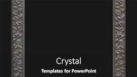  Presentation with frame - Cool new presentation theme with coppery-ornamental-frame-isolated backdrop and a black colored foreground