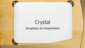  Presentation with vintage book - Audience pleasing slide deck consisting of copy book - vintage blank page from photoalbum backdrop and a white colored foreground