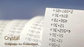  Presentation with old paper rolls - Audience pleasing theme consisting of copy machine - calculator paper tape rolled up backdrop and a  colored foreground