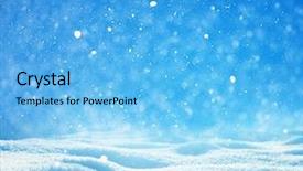  Presentation with new year card - Slide deck consisting of copy-space christmas background winter background and a  colored foreground