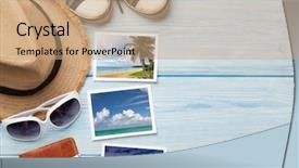  Presentation with top hat - Beautiful presentation featuring copy space flat lay all backdrop and a coral colored foreground