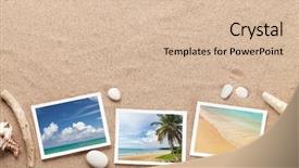  Presentation with space travel - Colorful slides enhanced with copy space flat lay all backdrop and a lemonade colored foreground