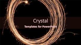  Presentation with dark space - Slide set featuring copy space glitter circle on dark background background and a wine colored foreground