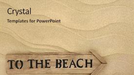  Presentation with abstract wave - Audience pleasing PPT layouts consisting of copy space holiday travel theme backdrop and a coral colored foreground