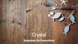  Presentation with cutlery - Theme with copy space menu card background and a tawny brown colored foreground