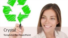  Presentation with woman business - Theme with full length portrait of confident business people walking against black background background and a dark gray colored foreground