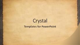  Presentation with parchment paper - PPT layouts having copy writer - old retro aged paper parchment background and a lemonade colored foreground