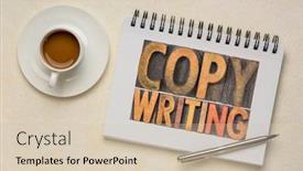  Presentation with abstract business - Amazing presentation theme having copywriting-word-abstract-in-vintage backdrop and a soft green colored foreground