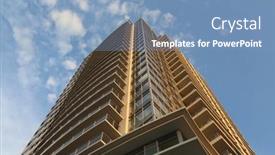  Presentation with rise - Amazing presentation theme having coquitlam-bc-canada-august-24 backdrop and a  colored foreground