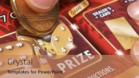  Presentation with lottery ticket - 