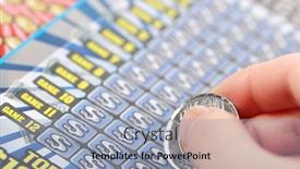  Presentation with lottery ticket - Beautiful presentation design featuring coquitlam-bc-canada-march-26 backdrop and a light blue colored foreground