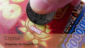  Presentation with lottery ticket - 