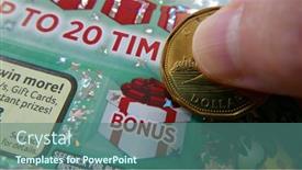  Presentation with lottery ticket - 