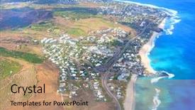  Presentation with paul - PPT theme with coral reef near saint paul background and a coral colored foreground