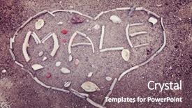  Presentation with renal cancer kidney medical concept - Colorful slide deck enhanced with coral wedding - maldives beach concept backdrop and a violet colored foreground