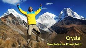  Presentation with music south america - Beautiful PPT layouts featuring cordilera blanca peru south america backdrop and a  colored foreground