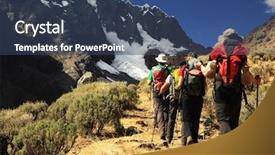  Presentation with south america world women - Beautiful PPT layouts featuring cordiliera huayhuash peru south america backdrop and a ocean colored foreground