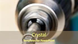  Presentation with cordless - PPT theme enhanced with cordless drill with fastener bit background and a coral colored foreground