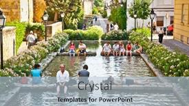  Presentation with cordoba - Cool new slide deck with cordoba-spain-sep-13-unidentified backdrop and a  colored foreground