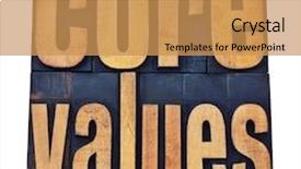  Presentation with ethics values - Amazing theme having core values - ethics concept - isolated backdrop and a yellow colored foreground