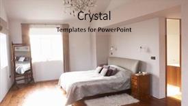  Presentation with contemporary world - Amazing presentation design having coren - interior of beautiful contemporary bedroom backdrop and a  colored foreground