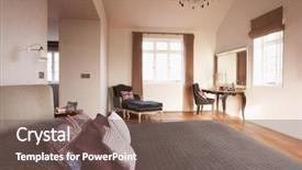  Presentation with contemporary world - Audience pleasing presentation design consisting of coren - interior of beautiful contemporary bedroom backdrop and a  colored foreground