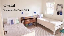  Presentation with light - Slide set consisting of coren - interior view of beautiful light background and a  colored foreground