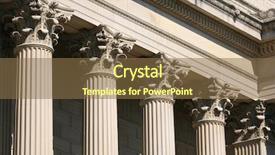  Presentation with corinthian - Slide set having corinthian columns national archive washington background and a tawny brown colored foreground