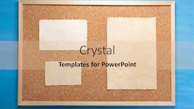  Presentation with memory - Slide deck featuring cork-board-and-memory-paper background and a lemonade colored foreground