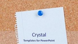  Presentation with bulletin board - Cool new presentation design with cork bulletin board with blank backdrop and a sky blue colored foreground