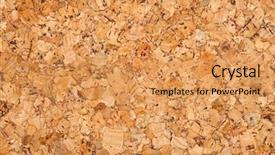  Presentation with cork - Amazing presentation theme having ceiling covering with texture backdrop and a yellow colored foreground