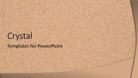  Presentation with cork - PPT layouts having corkboard - closeup of cork texture billboard background and a coral colored foreground