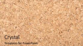  Presentation with cork - PPT layouts consisting of corkboard - cork texture background close up background and a coral colored foreground