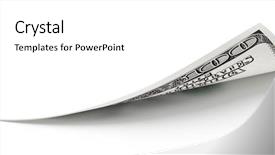  Presentation with corner - Amazing presentation having corner and image of dollar backdrop and a white colored foreground