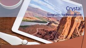  Presentation with moab - Slide deck consisting of  background and a  colored foreground