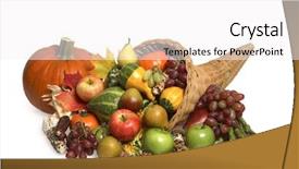  Presentation with still life crucifixion table - Amazing PPT layouts having cornucopia still life on white backdrop and a  colored foreground