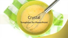  Presentation with broken egg - Audience pleasing presentation design consisting of corolla and broken eggs backdrop and a yellow colored foreground