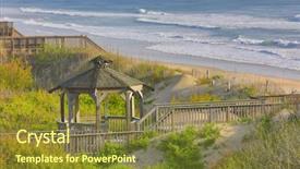  Presentation with north carolina - PPT layouts consisting of corolla on the outer background and a tawny brown colored foreground