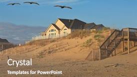  Presentation with north carolina - Beautiful slides featuring corolla on the outer backdrop and a coral colored foreground