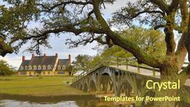  Presentation with north carolina - Theme enhanced with corolla on the outer background and a tawny brown colored foreground