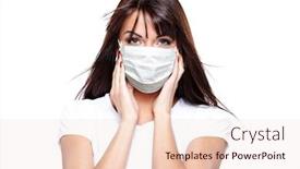  Presentation with corona virus - Slides enhanced with corona-virus-concept-happy-young background and a lemonade colored foreground