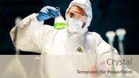  Presentation with corona virus - Audience pleasing slide deck consisting of corona-virus-concept-male-scientist backdrop and a lemonade colored foreground