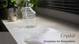  Presentation with surgical masks - PPT theme having corona-virus-prevetion-medical-surgical background and a light gray colored foreground