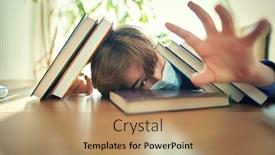  Presentation with medical student - Presentation design consisting of coronavirus-and-life-boy-schoolboy background and a coral colored foreground