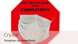  Presentation with novel - Amazing slides having coronavirus-covid-19-2019-novel backdrop and a lemonade colored foreground