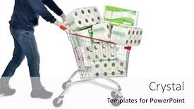  Presentation with people hold hand around globe - Beautiful slides featuring coronavirus-outbreak-has-prompted-people backdrop and a white colored foreground