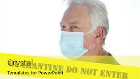  Presentation with caution tape yellow - PPT layouts having coronavirus-quarantine-caution-tape background and a yellow colored foreground